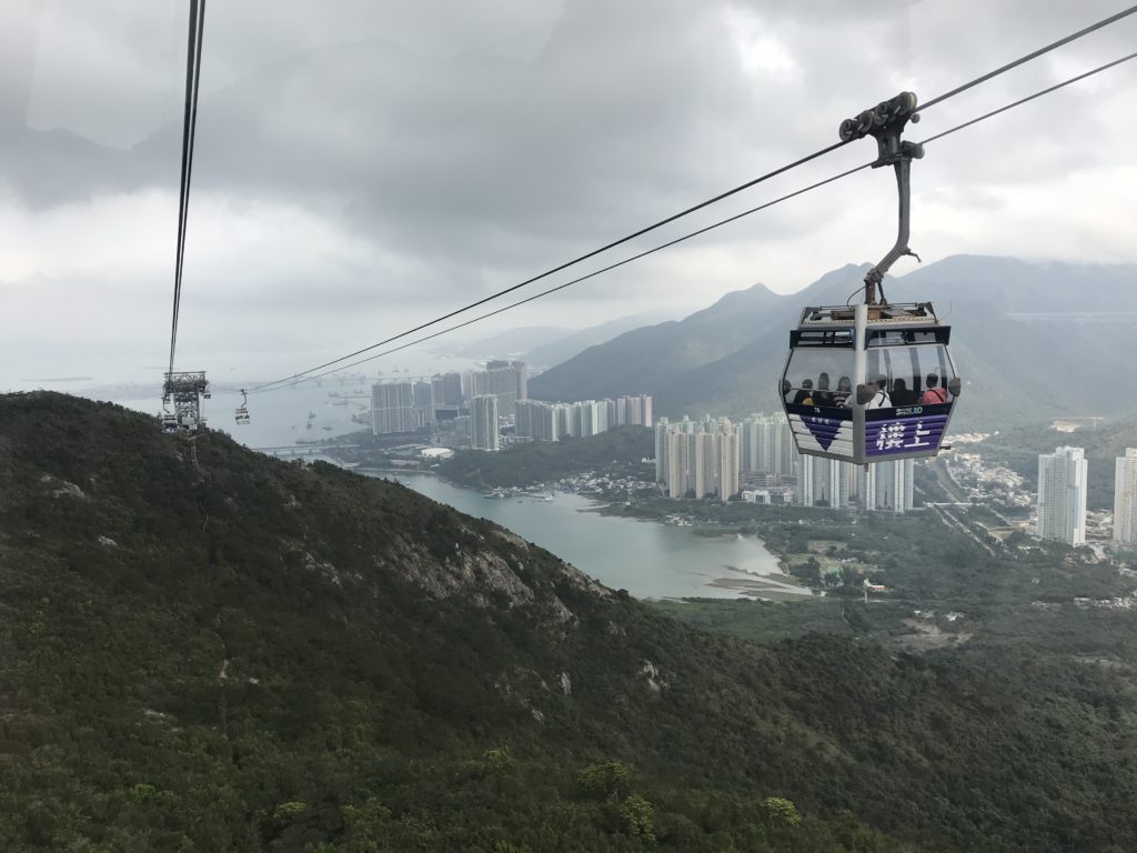 Cable car Lantau Island