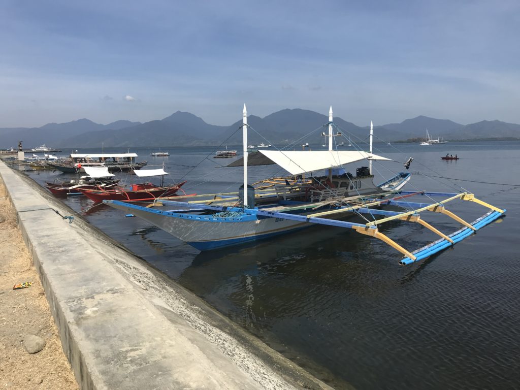 Port area Puerto Princesa Palawan