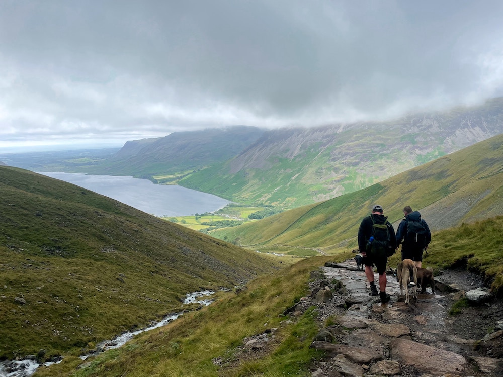 Scafell Pike view
