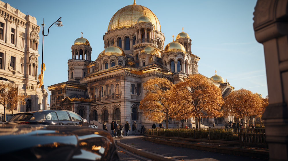 Scenic view of medieval Tallinn, a top digital nomad destination in 2023